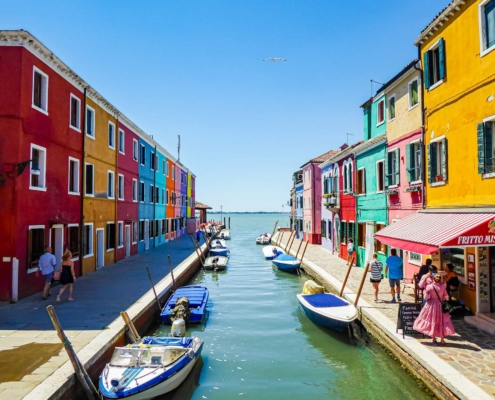 The Islands of Murano and Burano